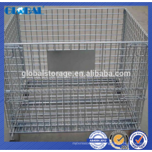 Jaula de almacenamiento de metal / contenedor de malla de alambre para wearhouse